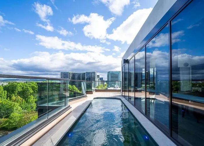 3 Brs Topfloor View@Heart Of Canberra Free Parking